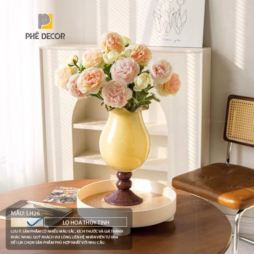 Bình hoa thủy tinh - LH26 - Hình ảnh 2