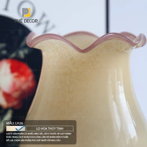 Bình hoa thủy tinh - LH26 - Hình ảnh 4