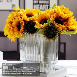 Lọ hoa thủy tinh pha lê - LH15