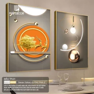TRANH PHA-LÊ TRANG TRÍ PHÒNG - TPL01
