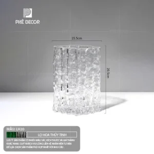 Lọ hoa thủy tinh - LH20